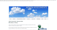 Desktop Screenshot of aitkenassessments.co.uk